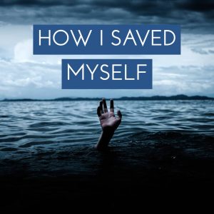 person reaching their hand from the water